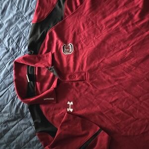 Men's University of South Carolina Gamecocks golf shirt (garnet)